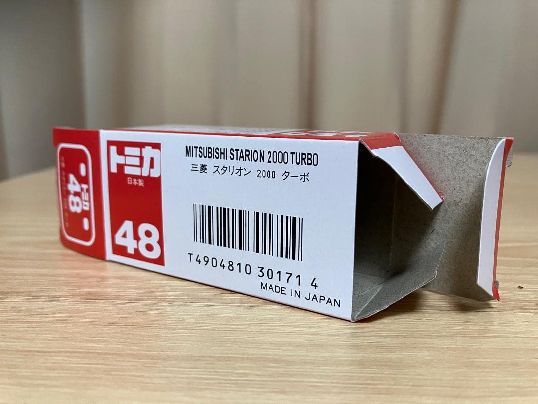 日本製トミカ 赤箱48 三菱スタリオン 2000 ターボ デットストック