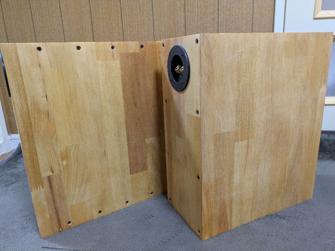 マツモト工芸さん FOSTEX FE126NV2 搭載バックロードスピーカー自作