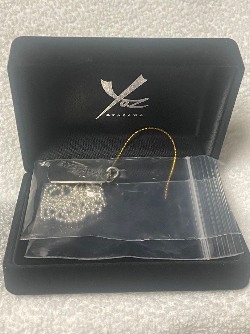 矢沢永吉 シルバーネックレス(クロスプレート)Yaz