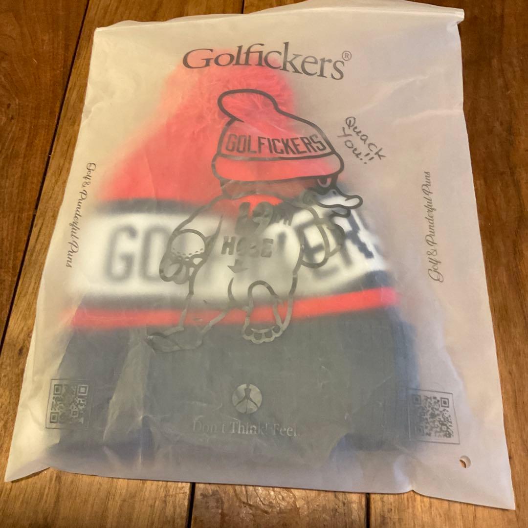 Golfickers ゴルフィッカーズ ポンポン付きニット帽 - メルカリ
