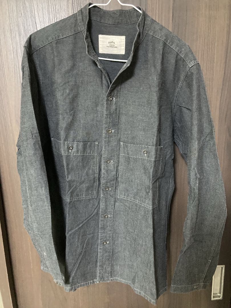 outil ウティ　CHEMISIER UNIEUX フランス製　サイズ3 OUTIL ウティ / CHEMISIER UNIEUX | genre