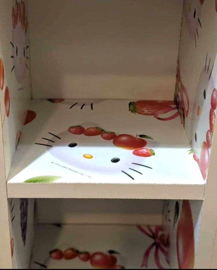 激レア！ハローキティ　3段ボックス　フルーツ柄　サンリオ　2002年
