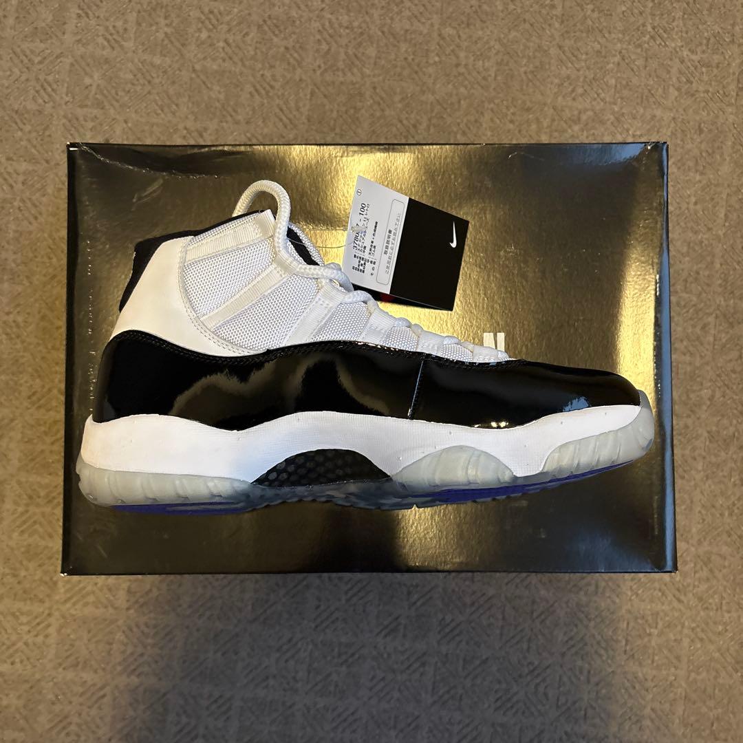 AIR JORDAN 11 Retro コンコルド 27.5cm