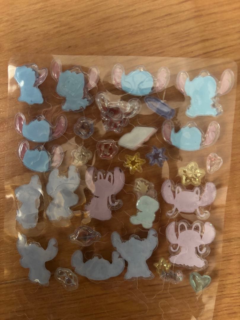 ボンボンドロップシール　ベイマックス プリンセス　スティッチ