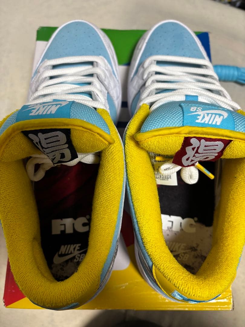 【美品】FTC×ナイキ SBダンクロー 29.0cm