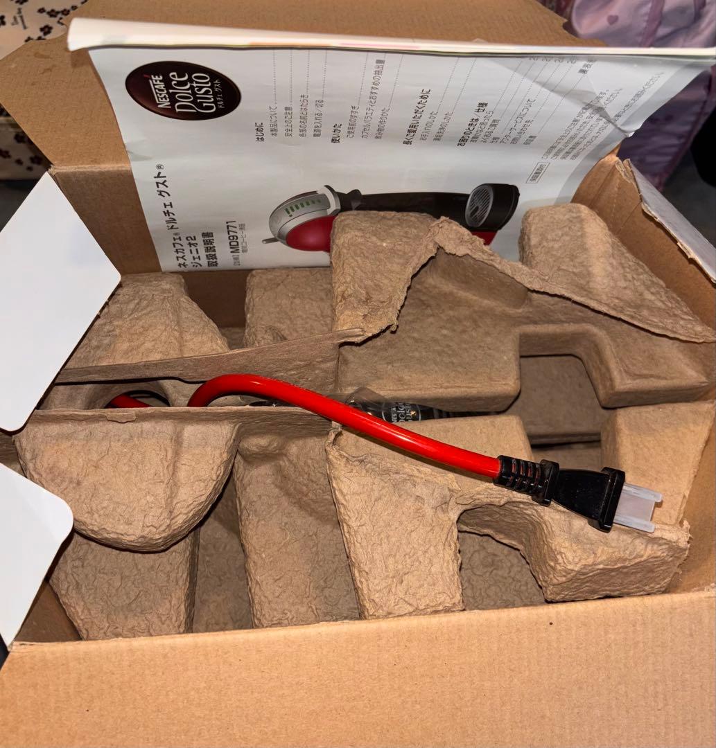 未使用】ネスカフェ ドルチェグスト ジェニオ2 プレミアム ワイン