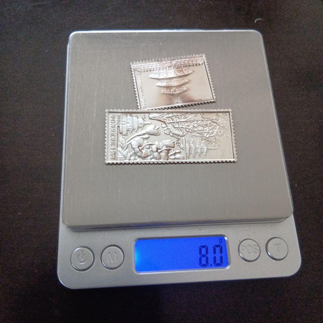 松本徽章工業 特別郵趣 純金/純銅、純銀/純銅プレート 日中国交正常化