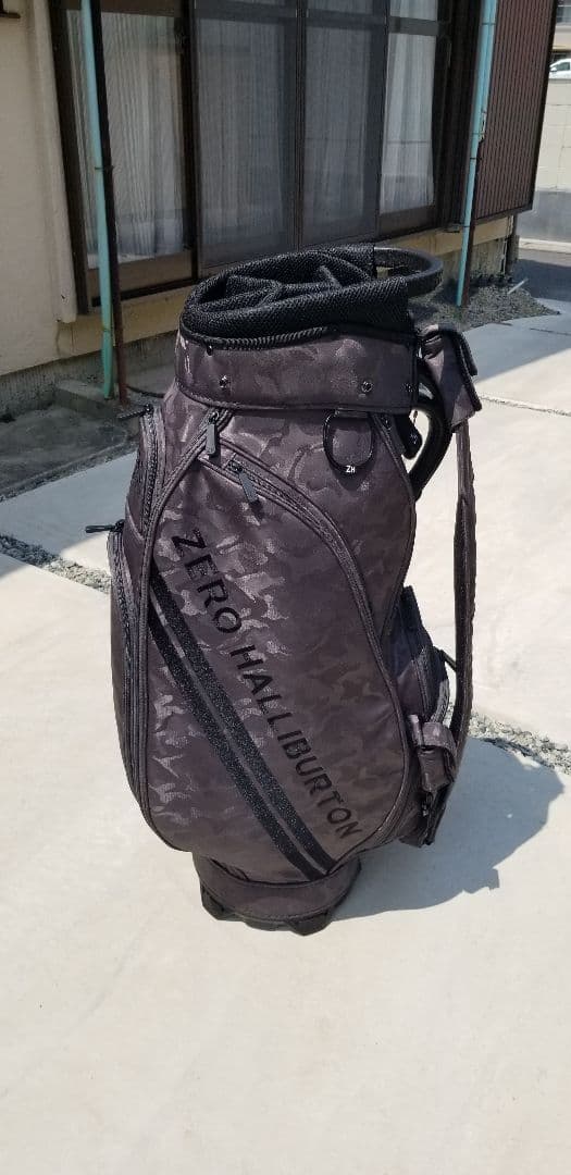 超美品】ZERO HALLIBURTON キャディバッグ グレーカモ - メルカリ