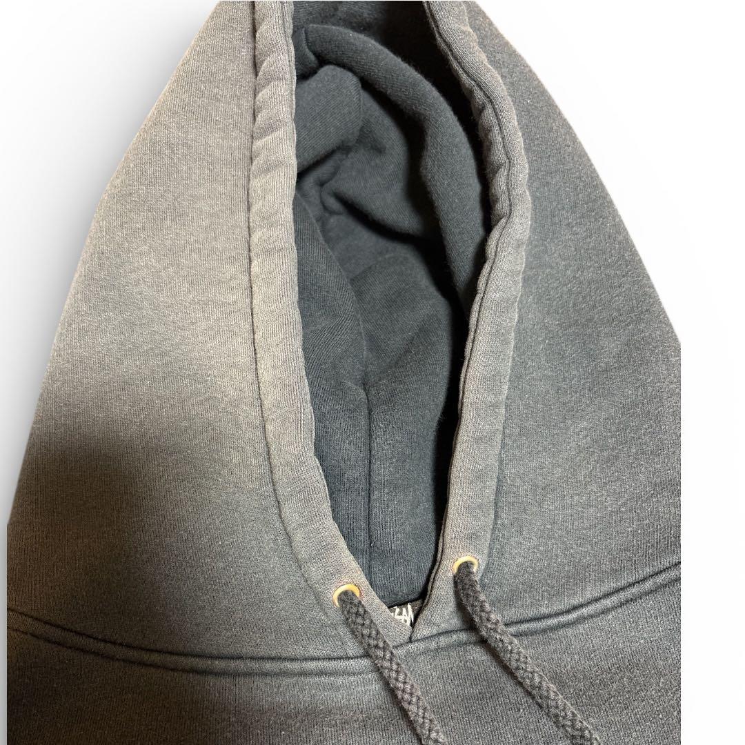 OLD STUSSY プリントパーカー ネイビー 90s後期 Y2K - メルカリ