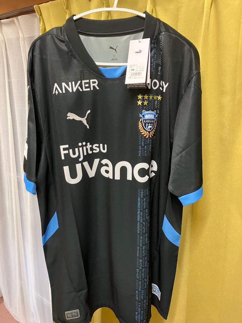 川崎フロンターレ 2025年リミテッドユニフォーム 3XLサイズ タグ付