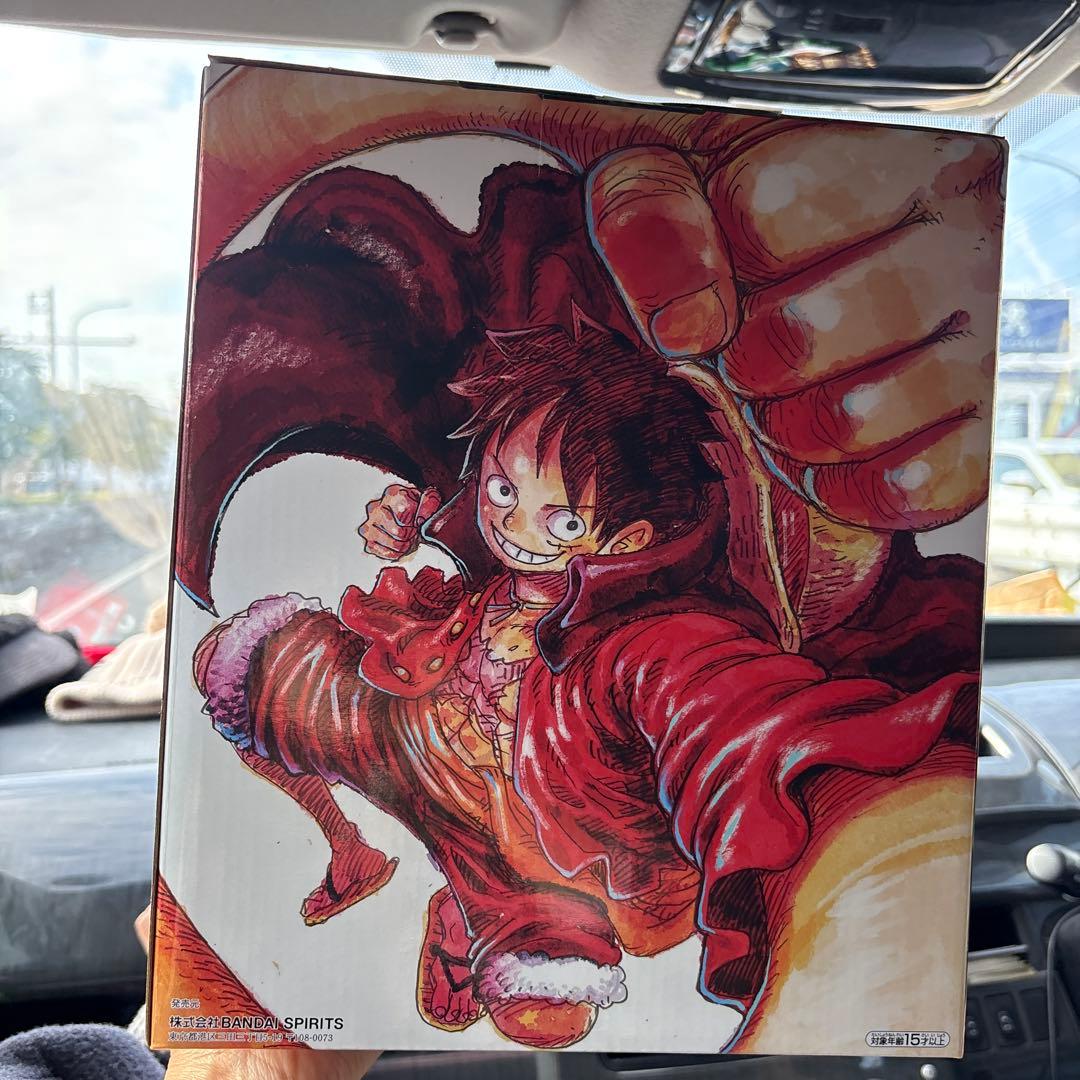 一番くじ　ワンピース　カードゲーム　A賞 ルフィ　フィギュア