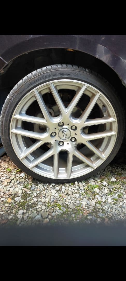 【期間限定送料込み】早い者勝ち  19インチ コンケイブタイヤ付き