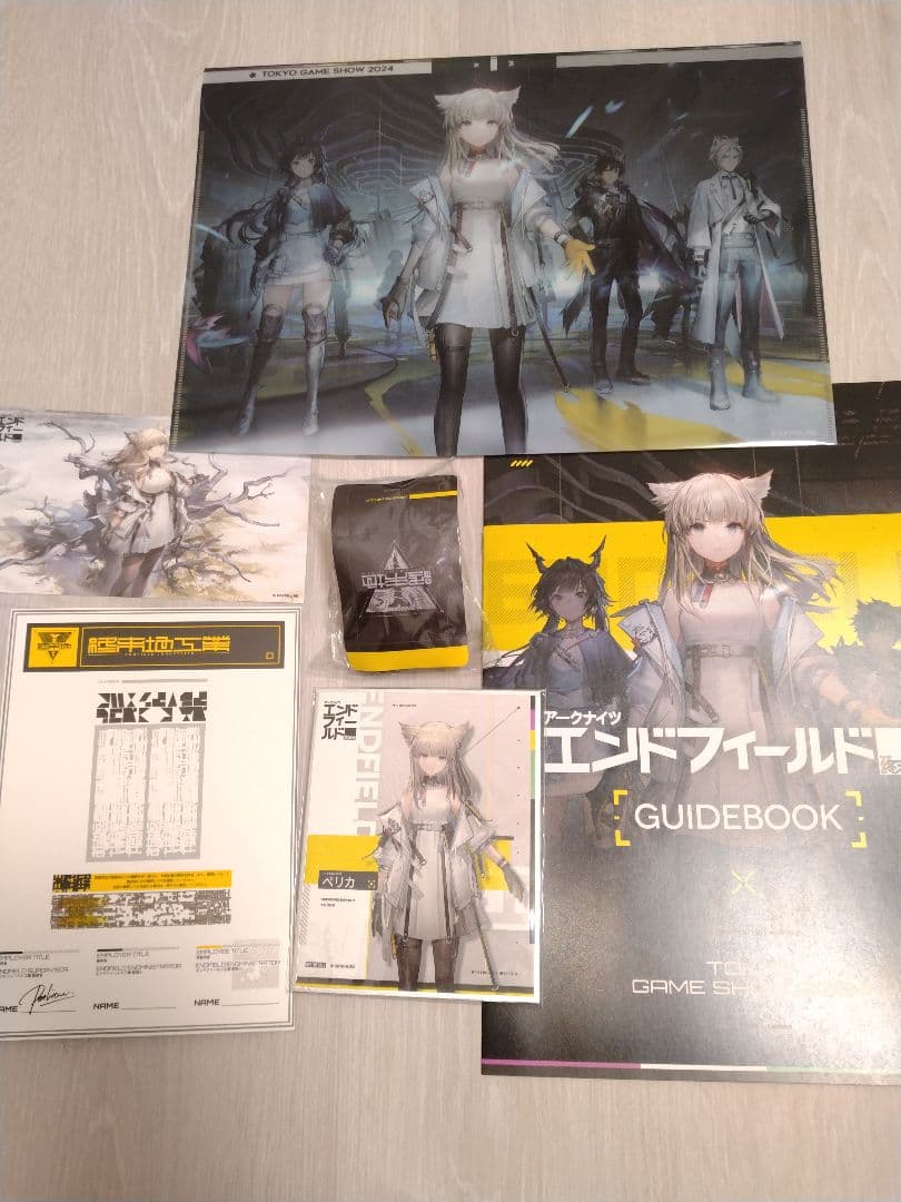 TGS アークナイツエンドフィールド ノベルティ セットアークナイツ