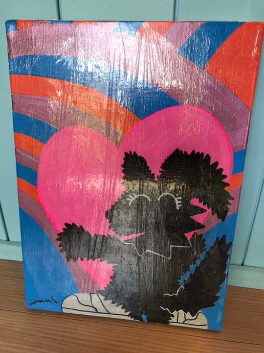 山本KID徳郁絵画