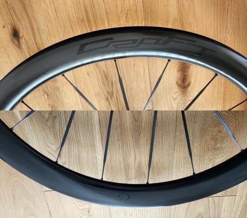 CRW Works CS4045 カーボンディープリムホイールDISC - メルカリ