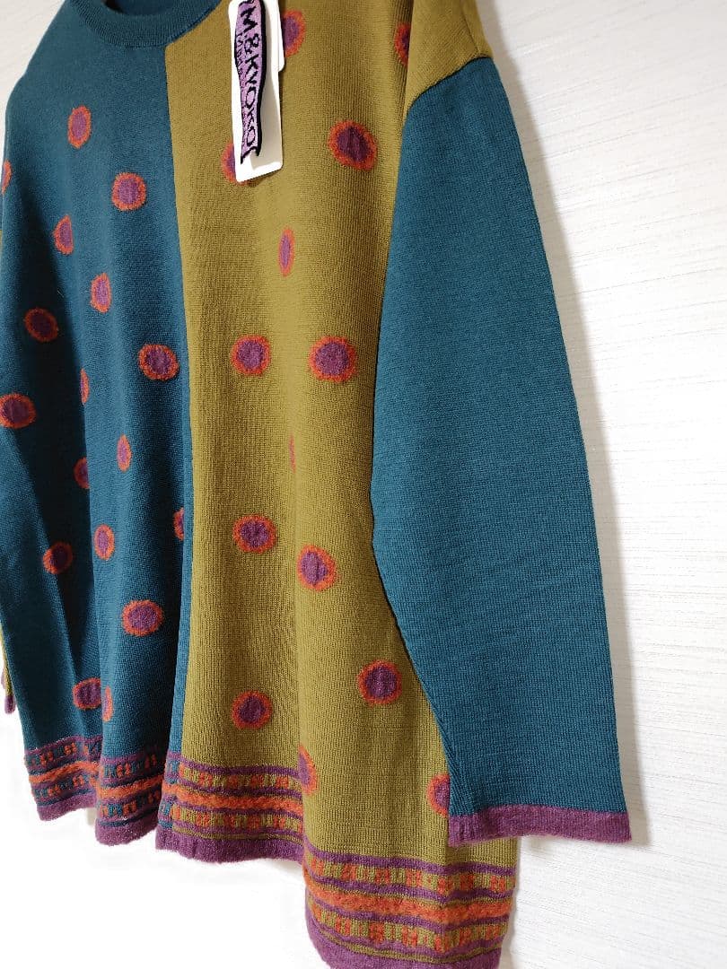 ☆土・日 限定でお値下げ　《M.&KYOKO》ニットプルオーバー　　チュニック