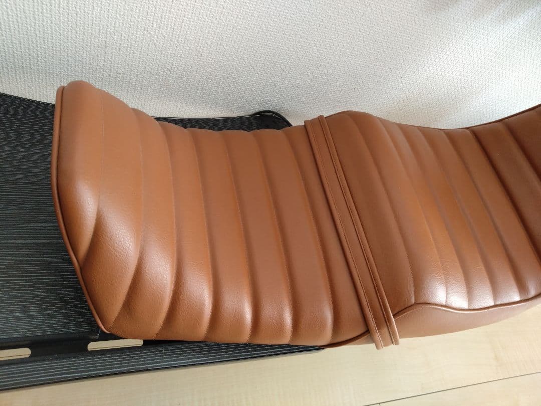 GSX 250E 400E ゴキ 三段シート 美品 張替え後ほぼ未使用 補強あり