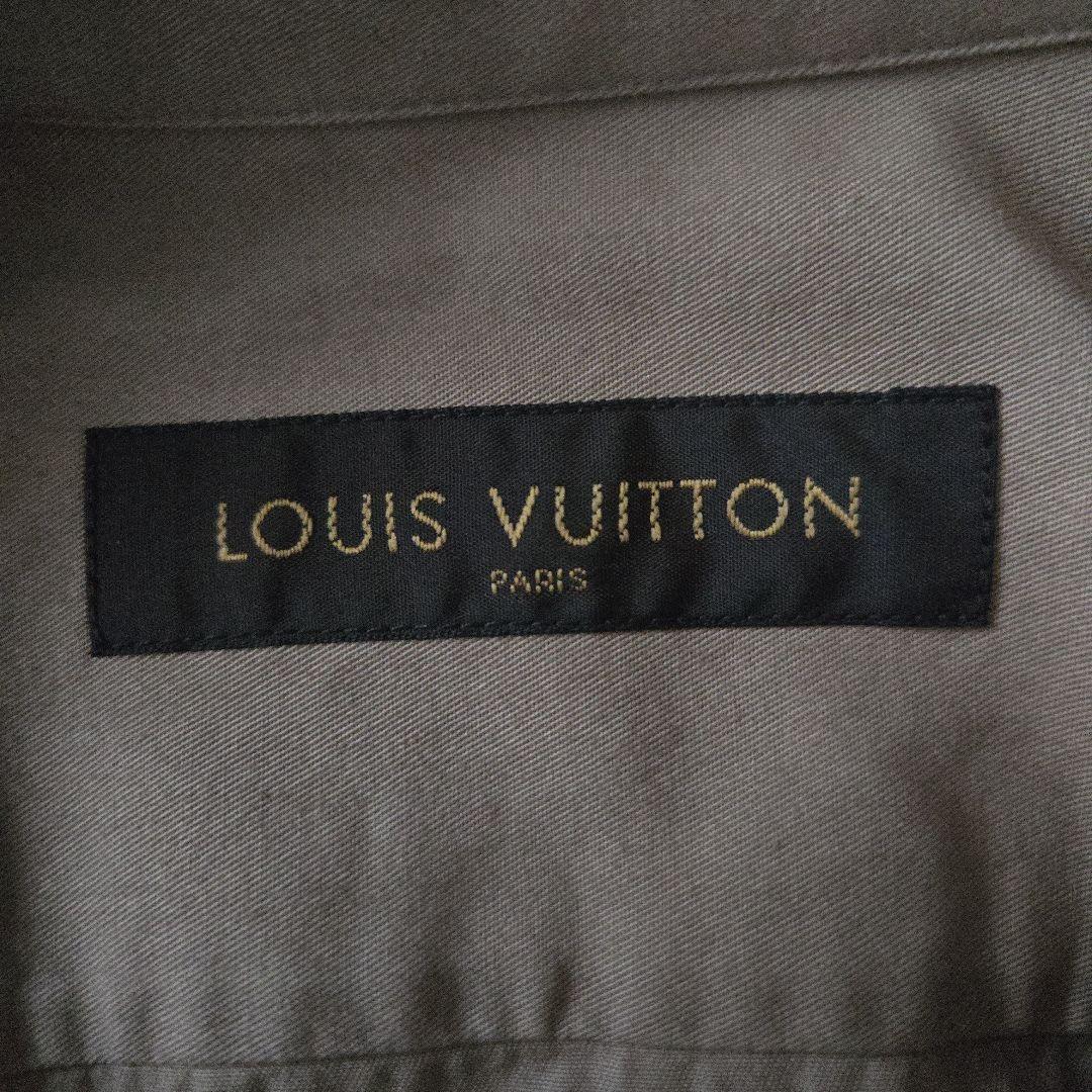 ルイヴィトン×フラグメント フラグメント ワッペン ミリタリーシャツ