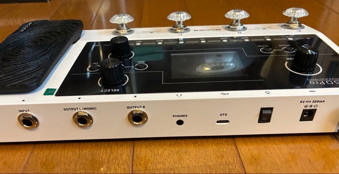MOOER GE150 Pro(フットスイッチキャップ付き)