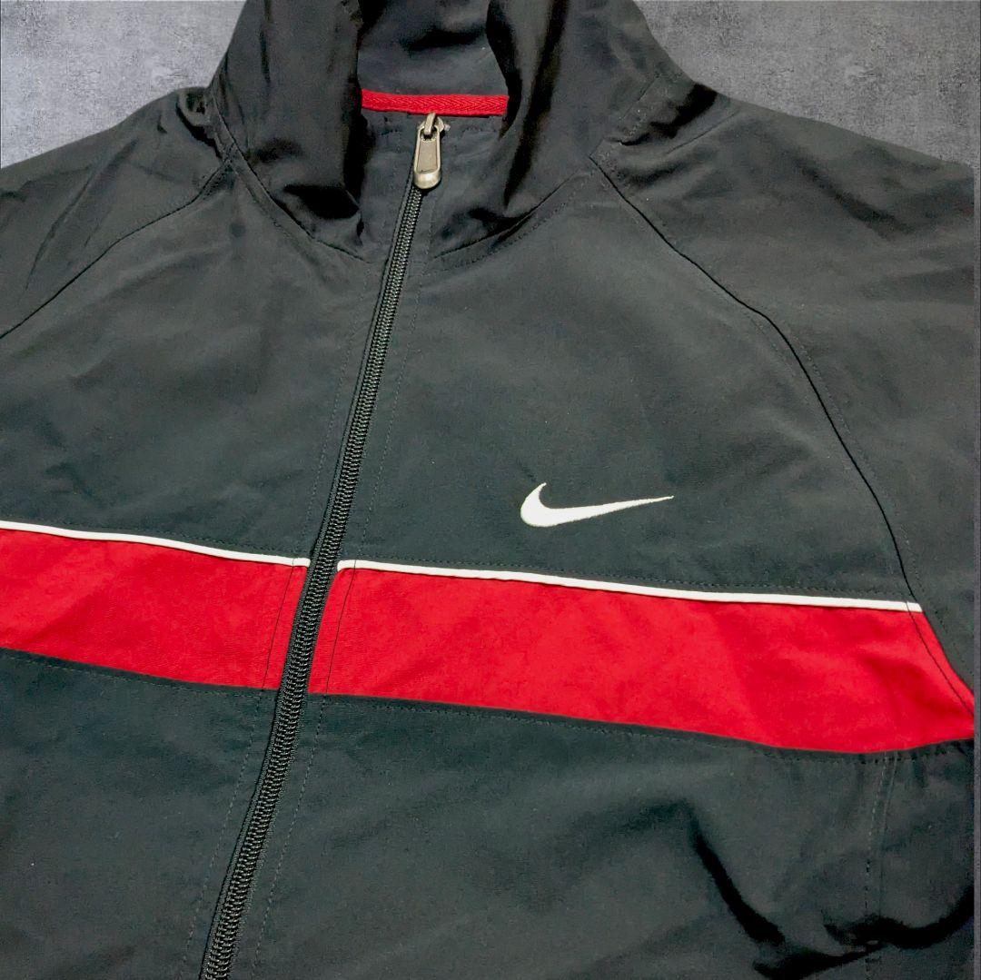 00s Nike ナイロン セットアップ ブラック ドローコード y2k 短丈