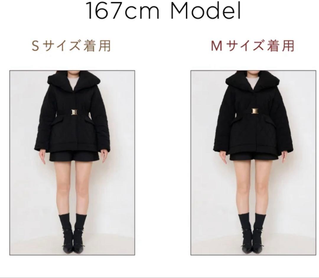 Her lip to Madison Quilted Short Coat - メルカリ