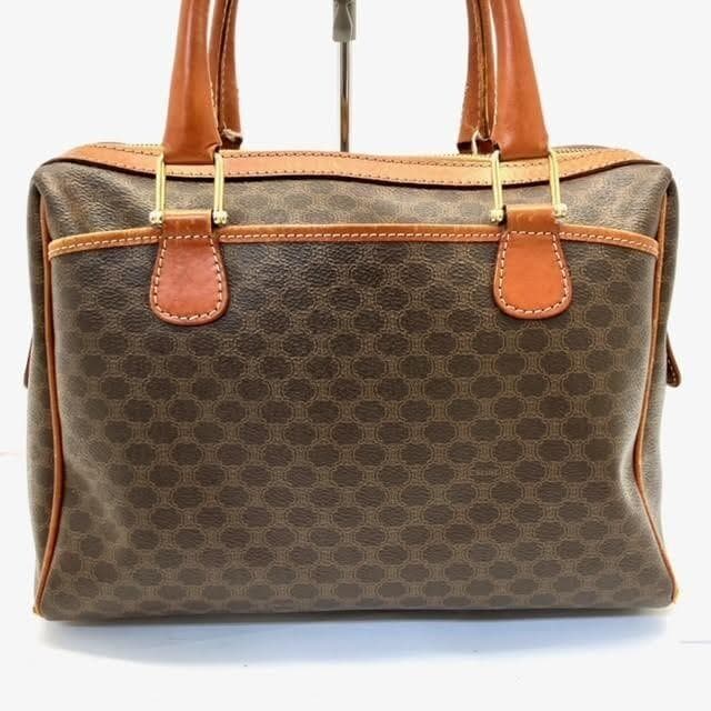 CELINE オールドセリーヌ マカダム柄 ボストンバッグ - メルカリ