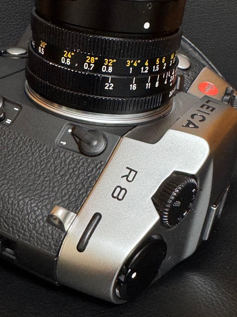 新同 美品！LEICA R8カメラ +MD-R8+エルマリート28mm+フィルム - メルカリ