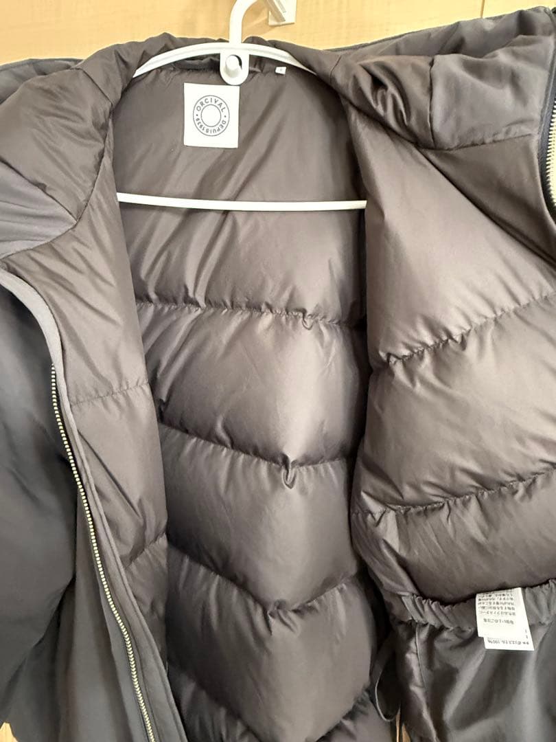 クム様 オーシバル フーディ ダウン コート - メルカリ