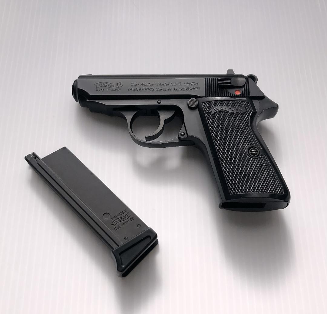 【未使用に近い】マルゼン　ワルサーPPK/sガスブローバック　動作確認済み