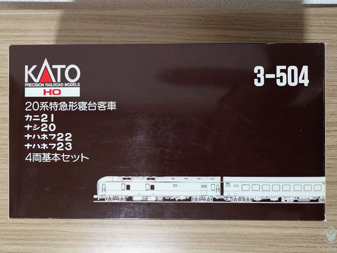KATO HO 3-504 1-517、519 20系 特急形寝台客車 6両