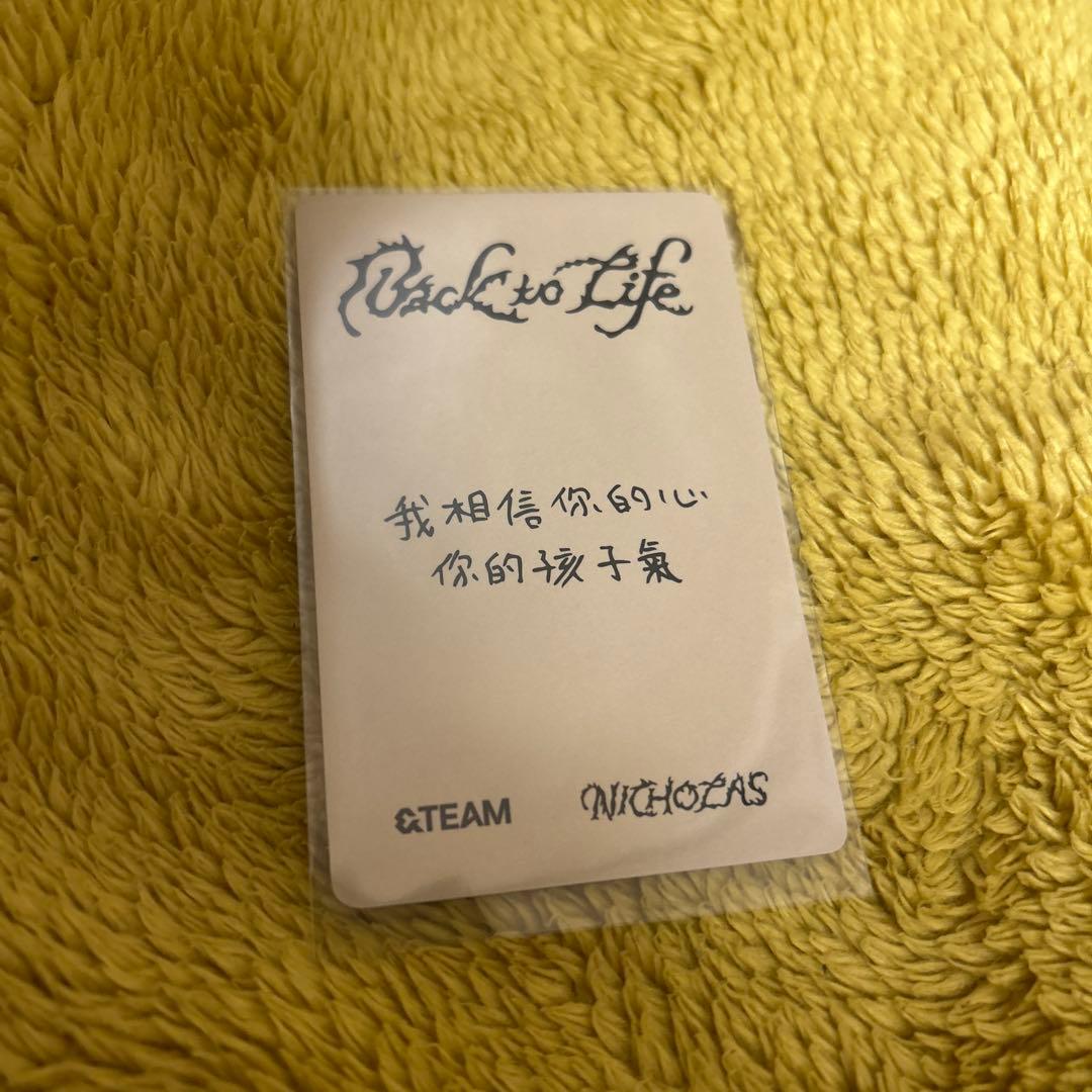 &TEAM yizhiyu2.0 ラキドロ トレカ Nicholas - メルカリ