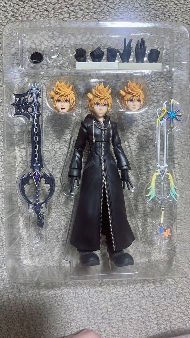 キングダムハーツ III フィギュア アクセル ロクサス BRING ARTS