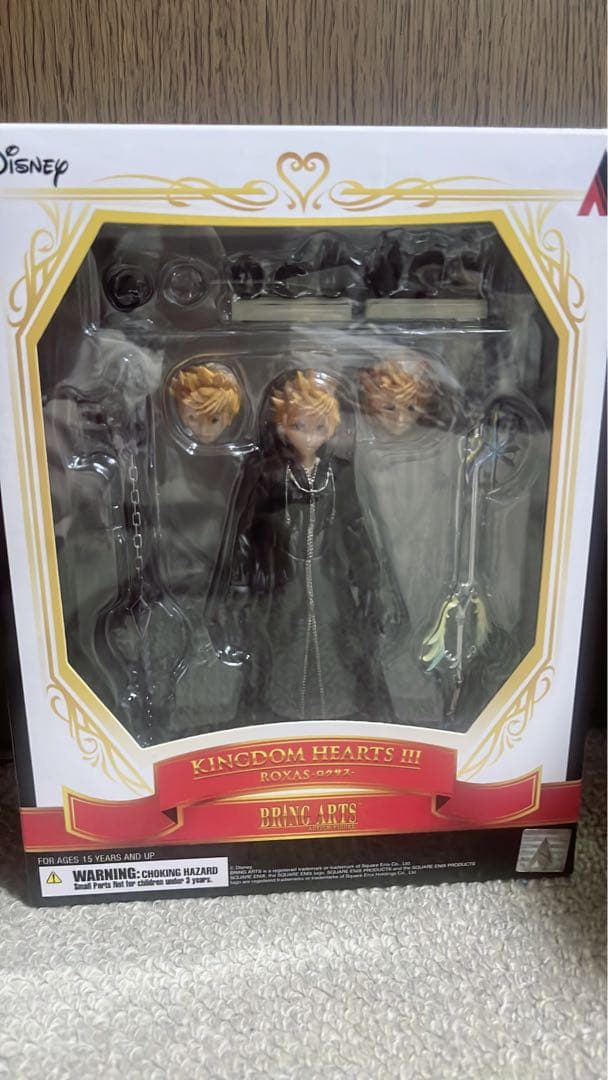 キングダムハーツ III フィギュア アクセル ロクサス BRING ARTS