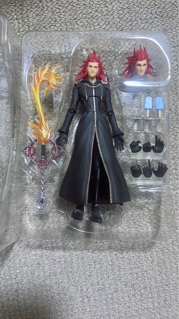 キングダムハーツ III フィギュア アクセル ロクサス BRING ARTS