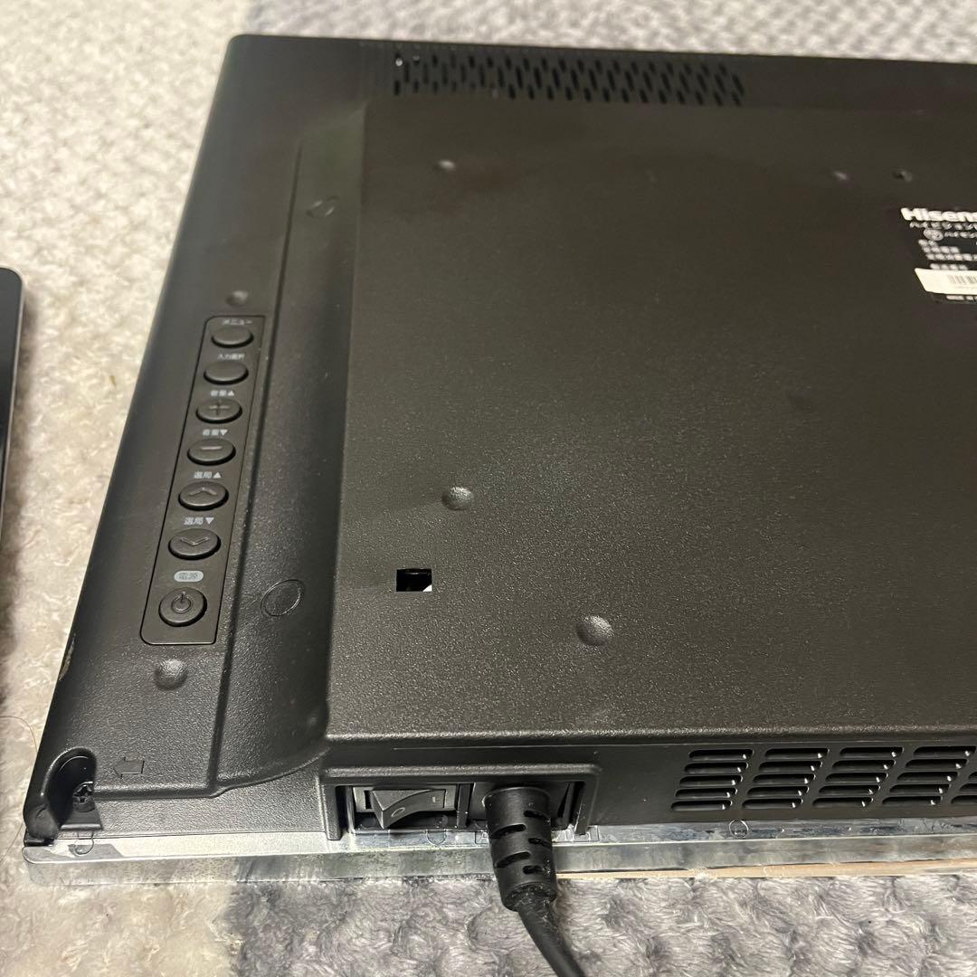 モニターアーム付、ゲームにもおすすめ】Hisense 液晶テレビ 24インチ