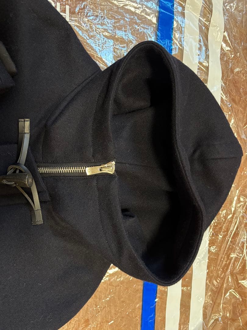 美品 Editionエディション カシミヤ混 クロップド ダッフルコート