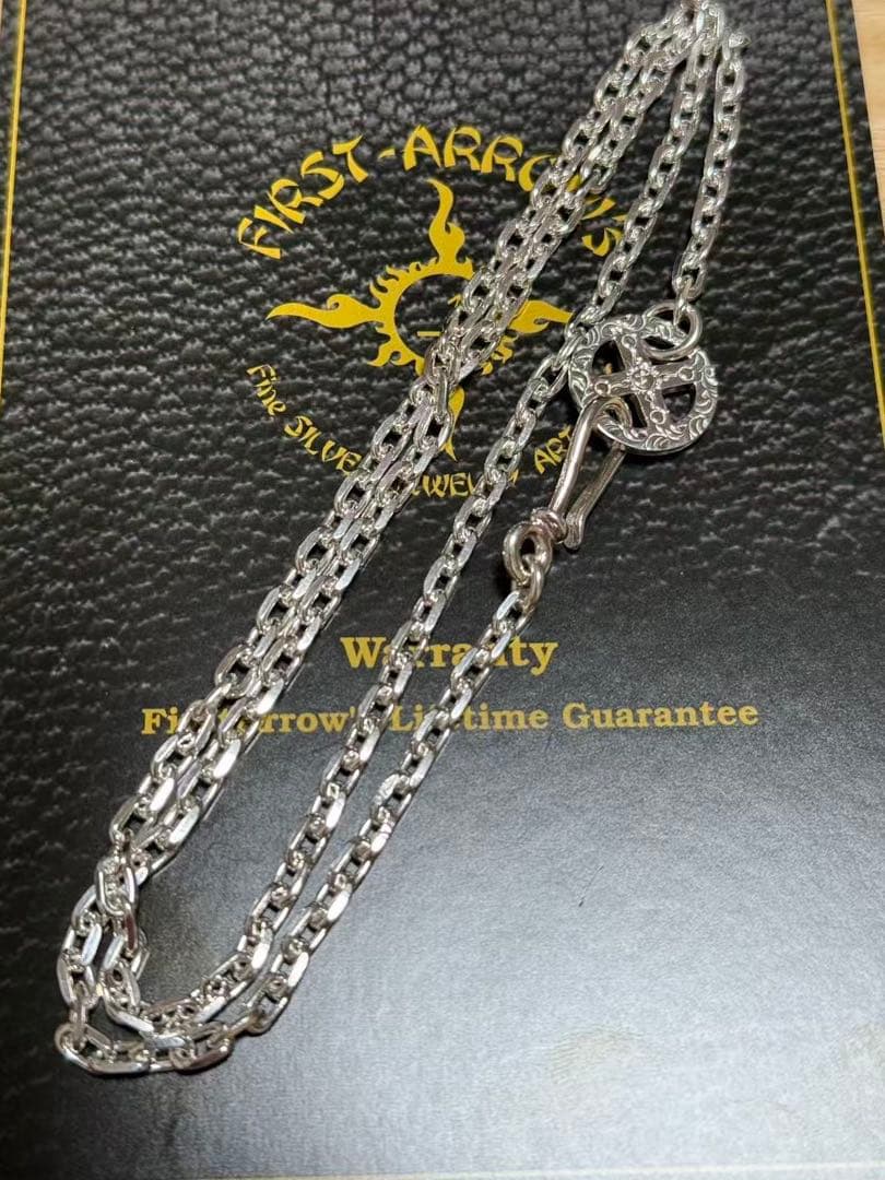 FIRST ARROWS ホイール付きM チェーンネックレス 太角 60cm - メルカリ