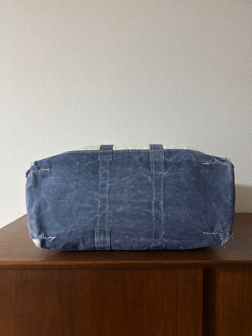 80s L.L.Bean BOTE&TOTE ギザタグ NAVY/LARGE