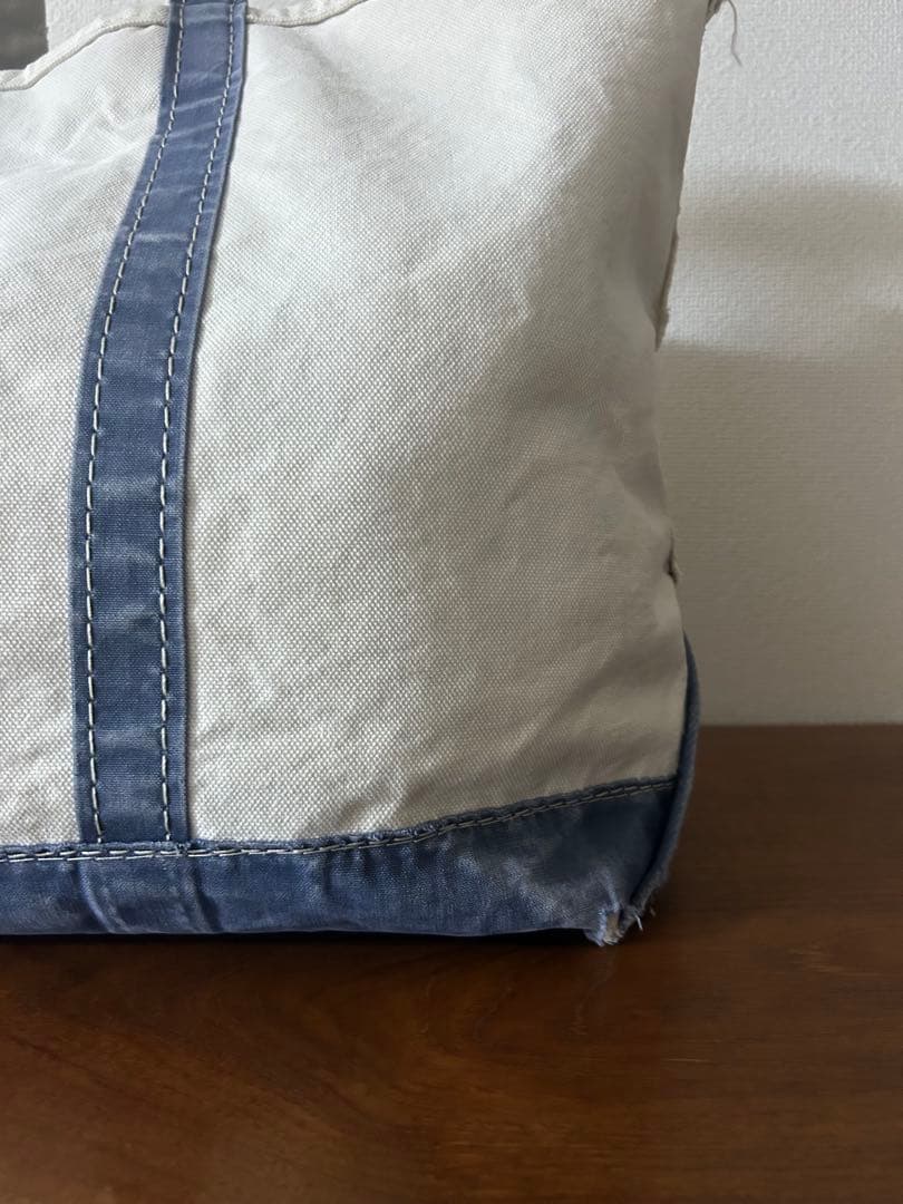 80s L.L.Bean BOTE&TOTE ギザタグ NAVY/LARGE