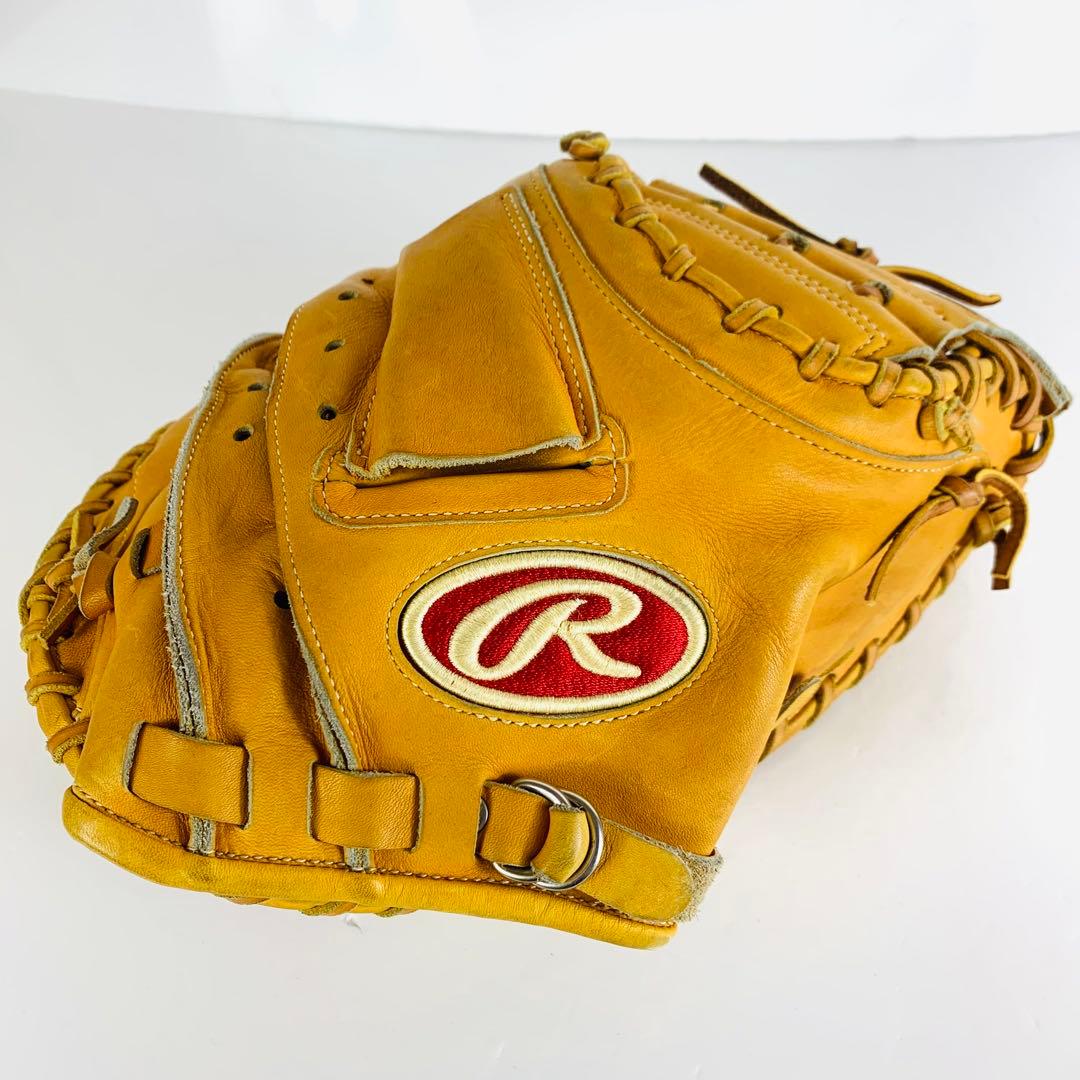ローリングス 硬式用 キャッチャーミット 大人用 フラッシャーネオ 美品 Rawlings（ローリングス） 交換無料 野球 キャッチャーミット 軟式