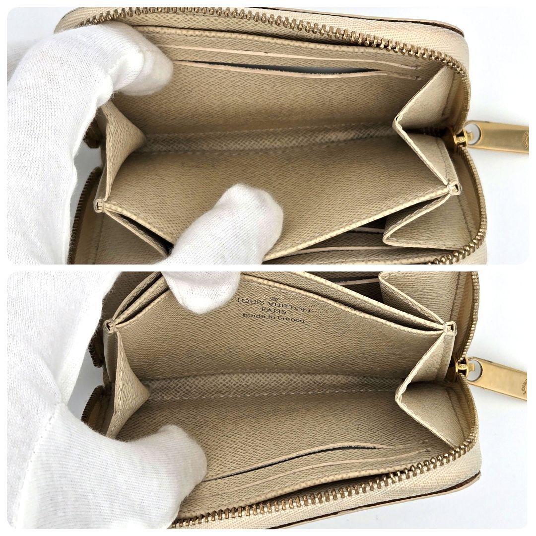 ルイヴィトン 小銭入れ ミニ財布 ダミエ アズール ジッピーコイン