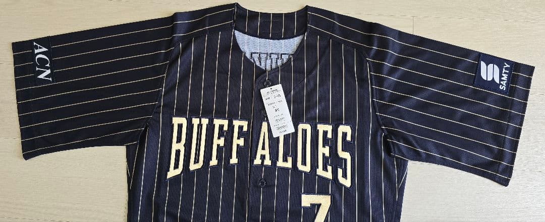 西川龍馬 直筆サイン入 オーセンティックユニフォーム オリックス