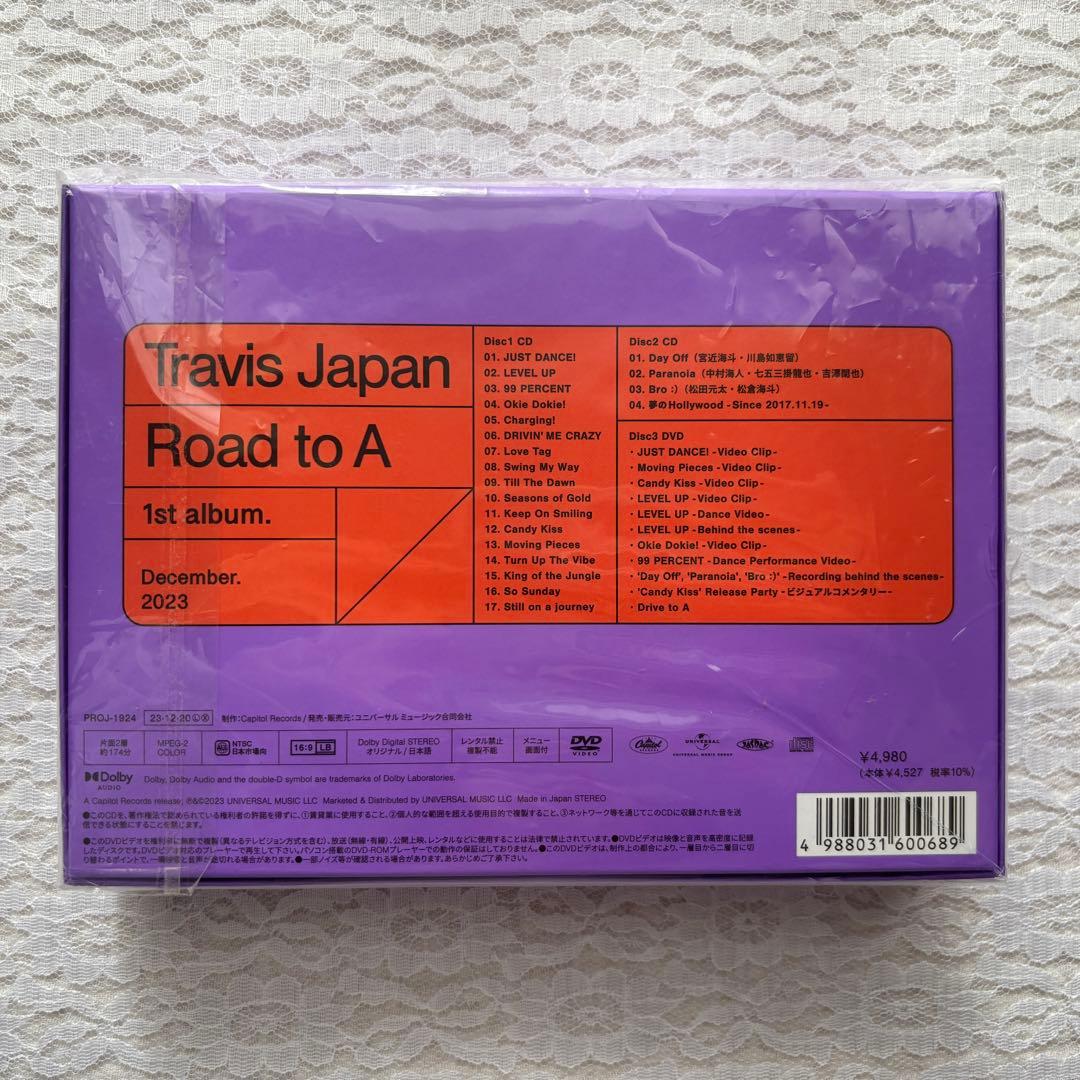 Travis Japan Road to A FC限定盤 アルバム DVD - メルカリ