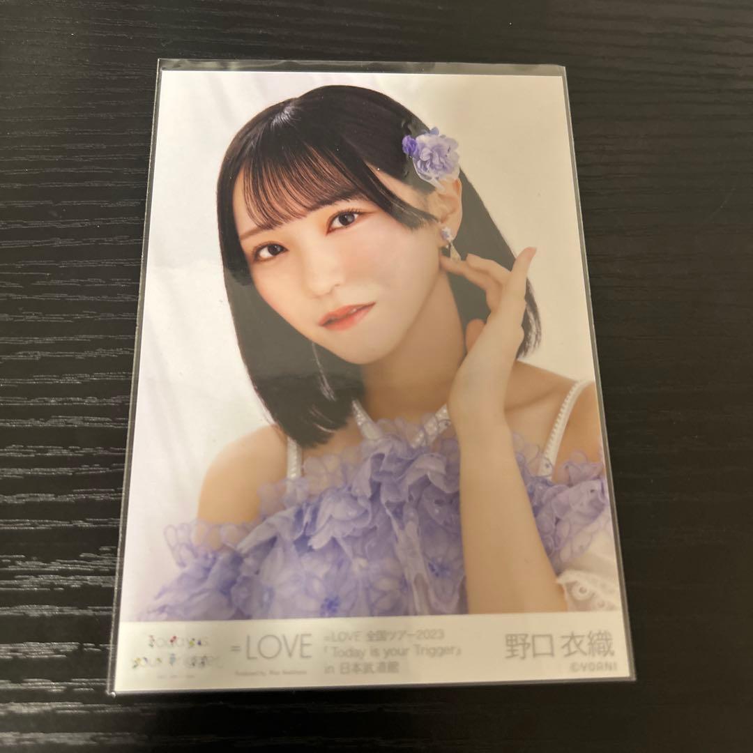 野口衣織 生写真 イコラブ 武道館 ツアー - メルカリ