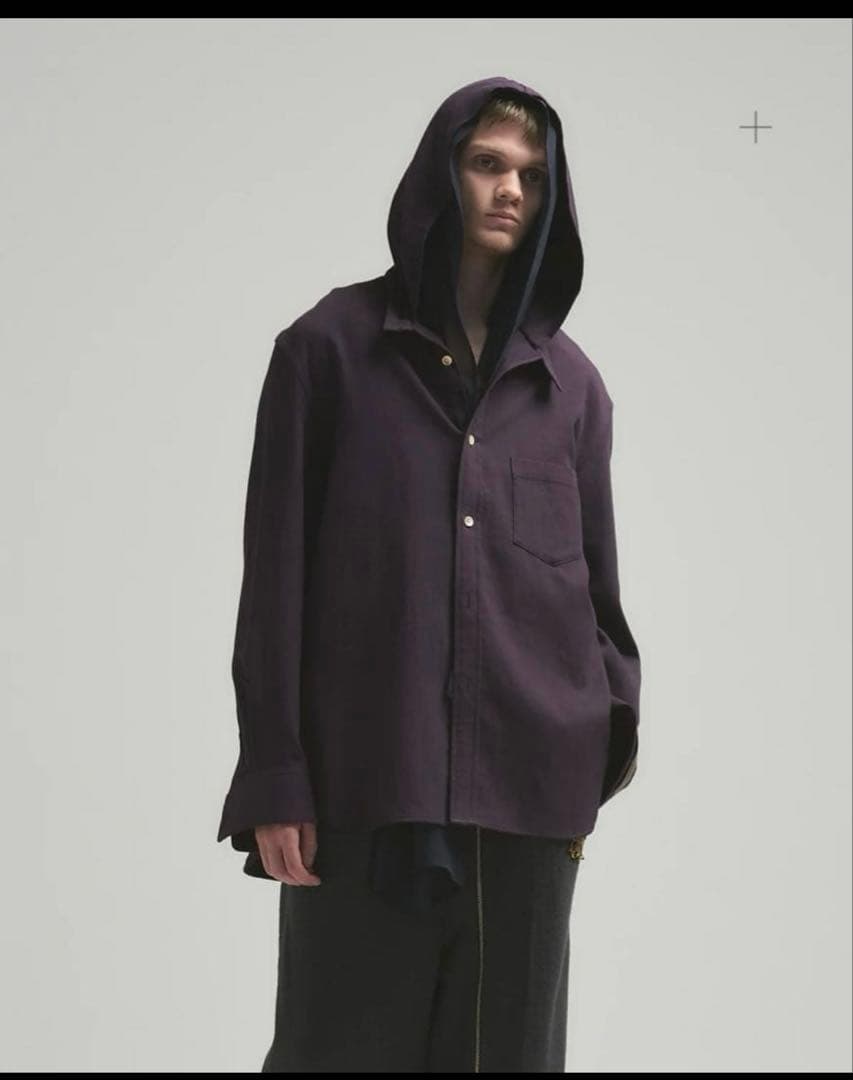 N*o様 bed j.w ford 25aw Two Hooded シャツ BED j.w. FORD】Two Hooded(Navy) | Shirts | bed j.w. ford 25AW