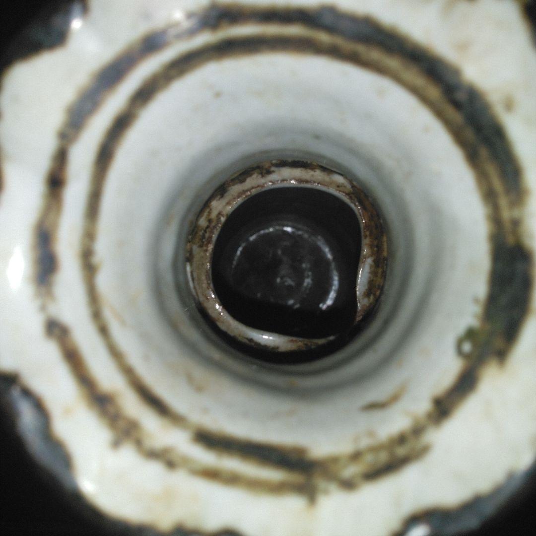 NO254 佐藤敏 京焼き 絵付け花瓶 - メルカリ