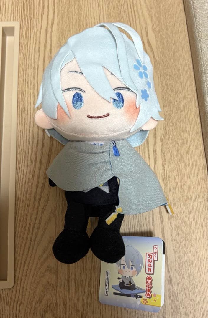 刀剣乱舞 山姥切長義 わんぱく 長義 タグ付き わんぱく！刀剣乱舞｜アクリルフィギュアプレート「わんぱく！刀剣乱舞