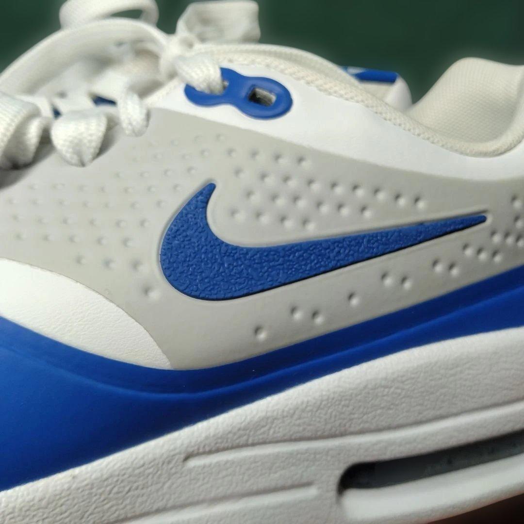 NikeAirMax ゴルフシューズ ホワイト/ブルー AQ0863102 レア - メルカリ