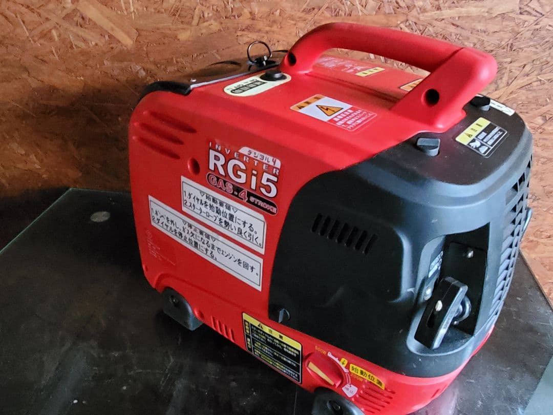 マキタポータブル 防災用ガスインバーター発電機ラビット RGi5新品