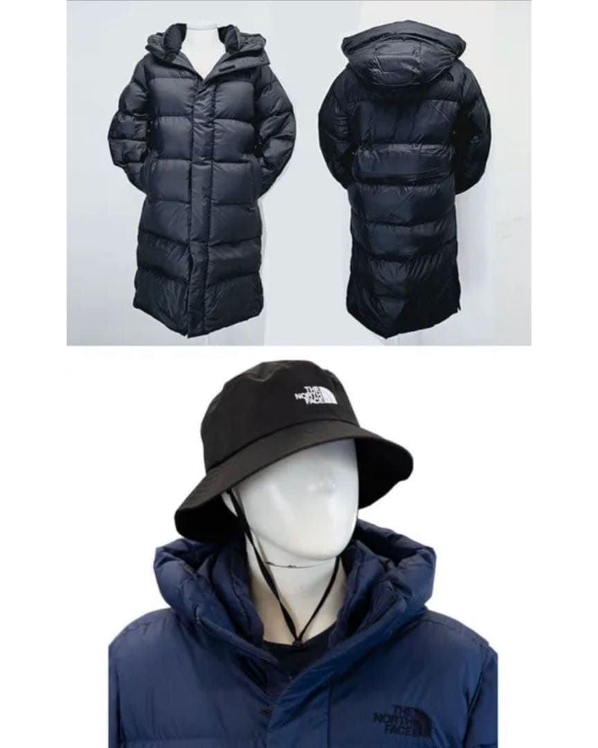 韓国限定】 ノースフェイス リバートンオンボール ロングダウン コート